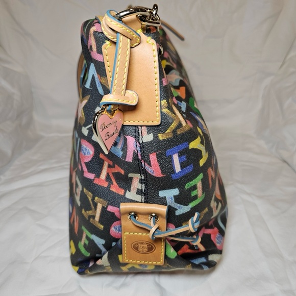 Dooney & Bourke Colorful Lettered Shoulder Bag - Picture 8 of 14